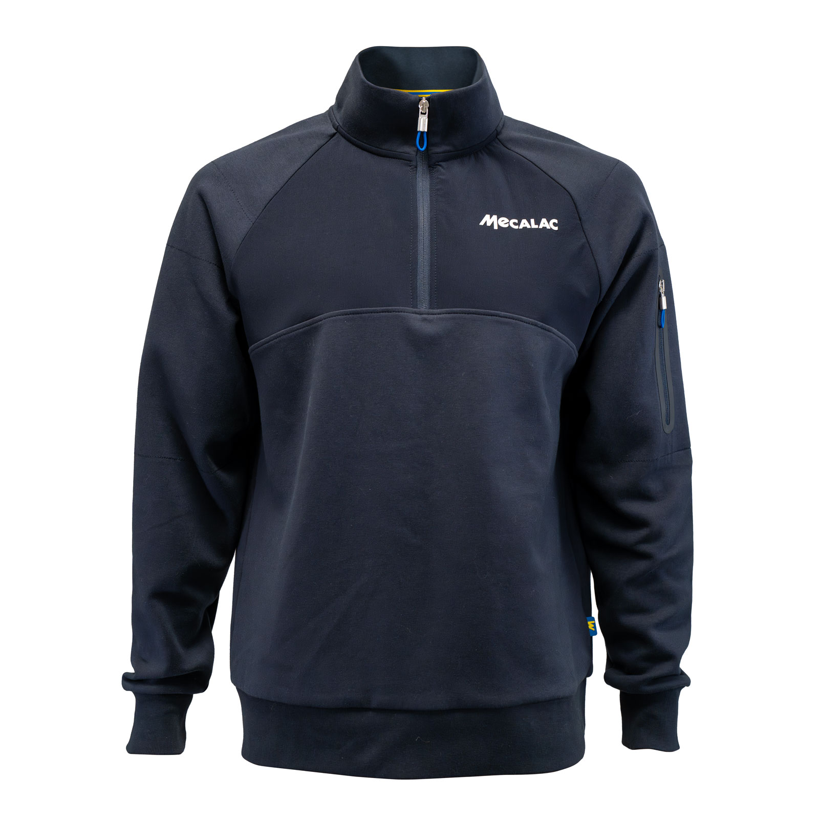 Sweat zippé bleu navy – Image 2